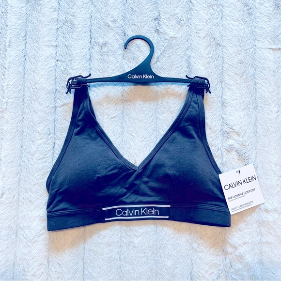Calvin Klein The Ultimate Comfort Lighty Lined Bralette - Picture 1 of 6